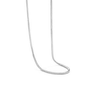 Lantisor argint rodiat impletit 45 cm DiAmanti KND-090-45cm-SL (Argint 925‰ 2,2 g.)